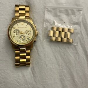 Michael Kors Gold Stainless Steel Watch